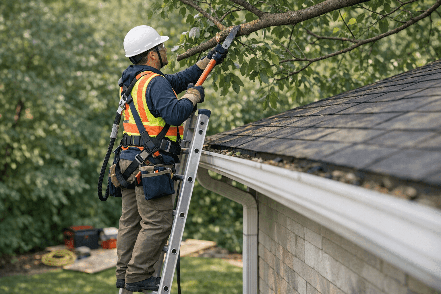 How to Prevent Roof Damage from Trees and Overhanging Branches