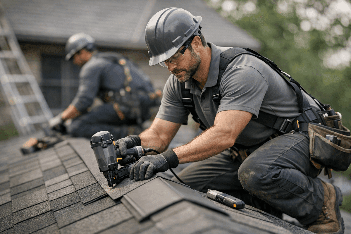 Cap Services service by KRB Contractors Roofing