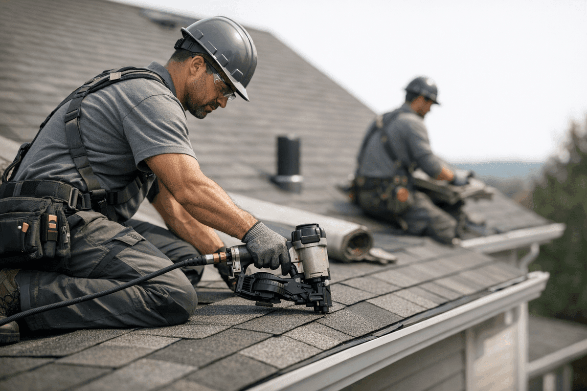 Residential Roofing service by KRB Contractors Roofing