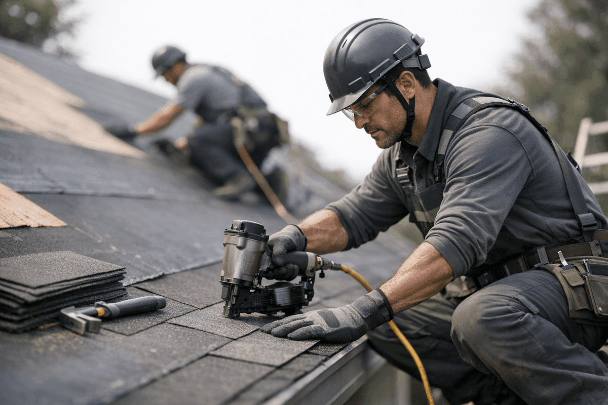 Roof Repair service by KRB Contractors Roofing