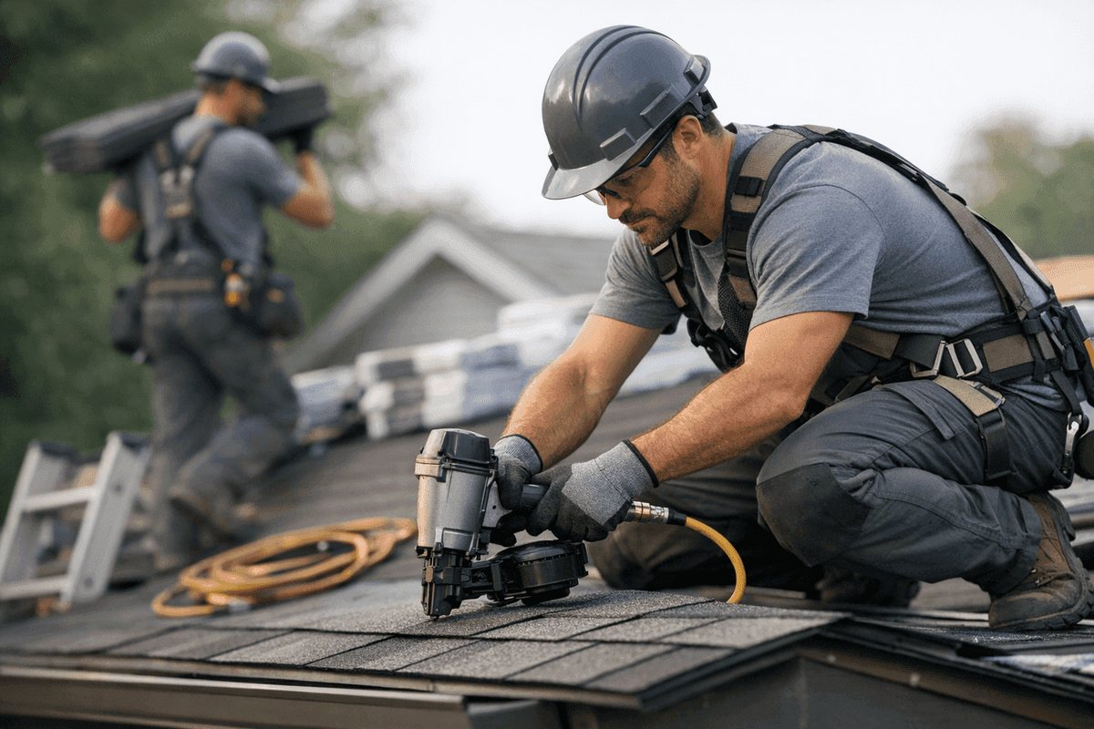 Roof Replacement service by KRB Contractors Roofing